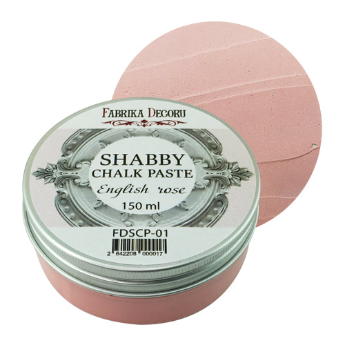 Меловая паста Shabby Chalk Paste Фабрика декору Английская роза