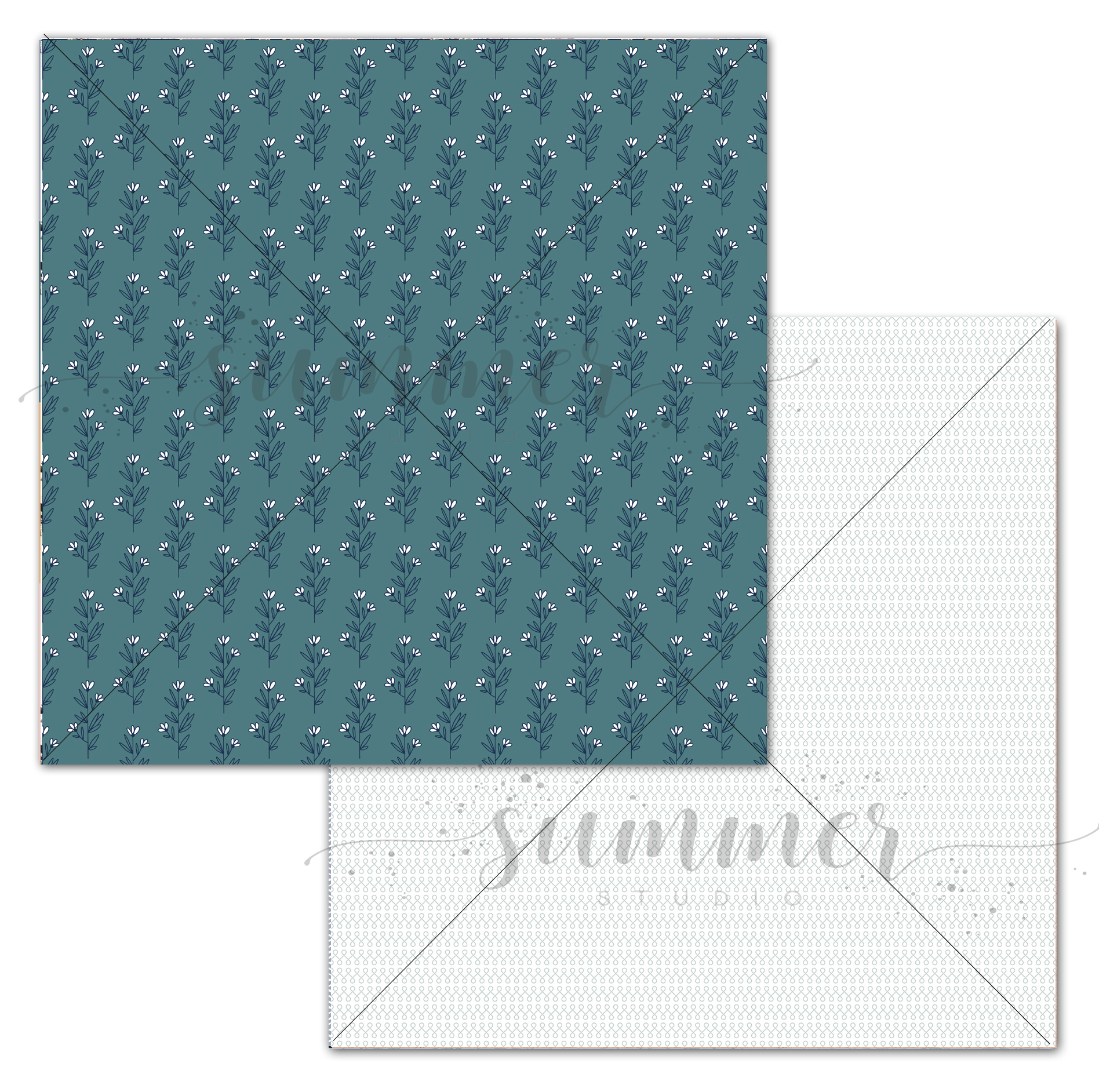 Бумага Summer studio "Unlimited" My Universe (SMST243)