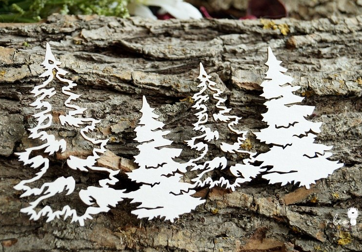 Чипборд LeoMAMMY "Елки"