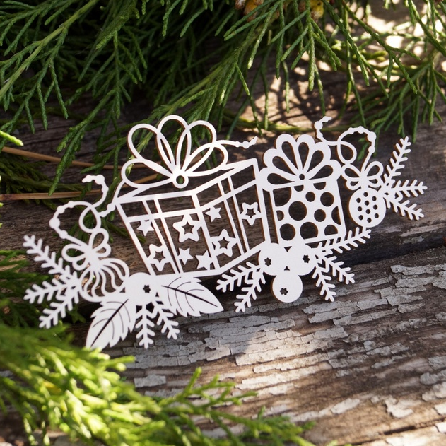 Чипборд LeoMAMMY "Новогодние подарки"