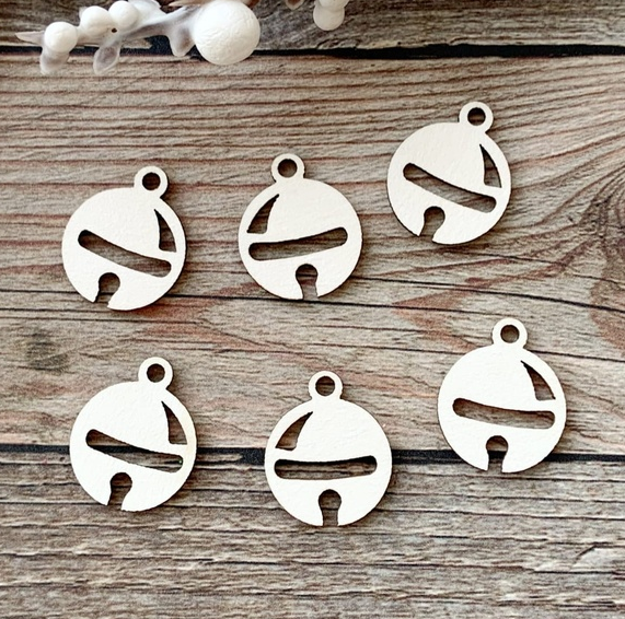 Чипборд LeoMAMMY "Бубенчики 6 шт"