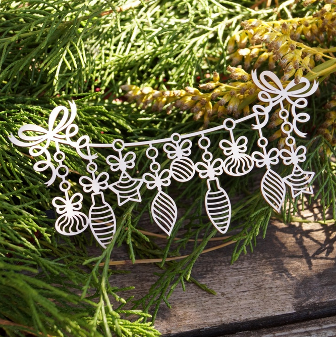 Чипборд LeoMAMMY "Гирлянда один ряд"