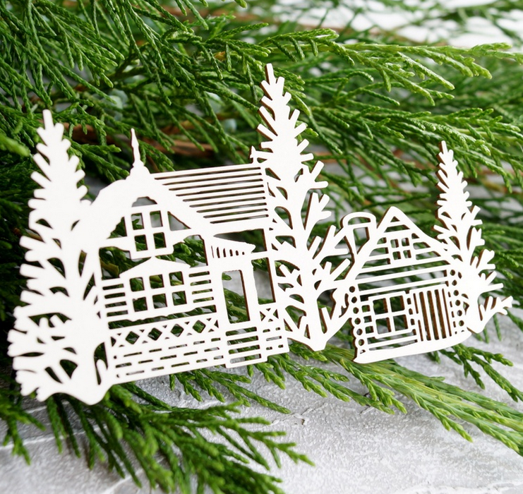 Чипборд LeoMAMMY "Деревня"