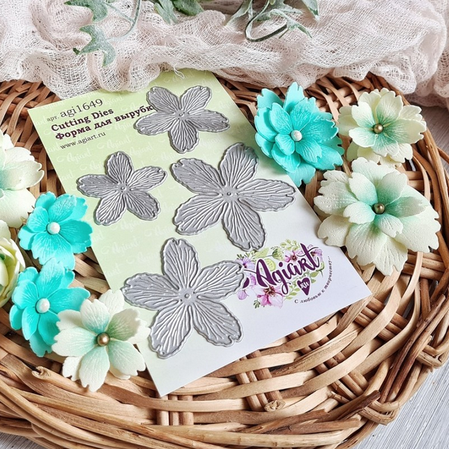 Нож для вырубки Agiart "Звездный первоцвет"