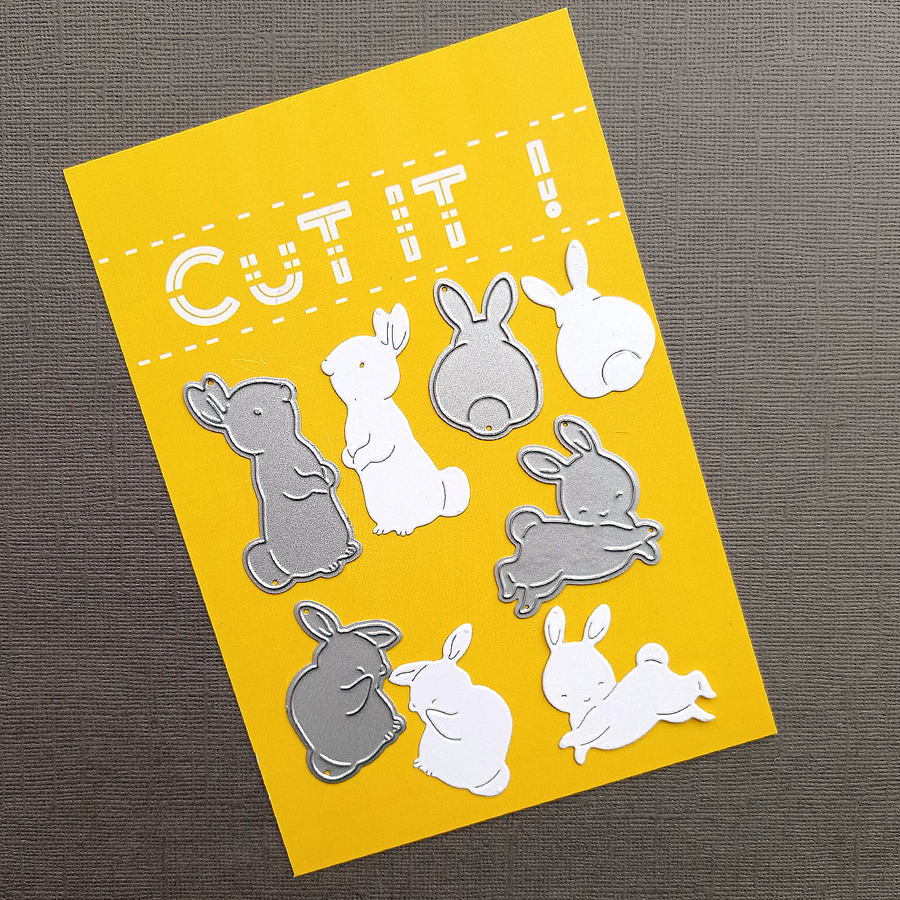 Нож для вырубки Cut it! "Зайки"