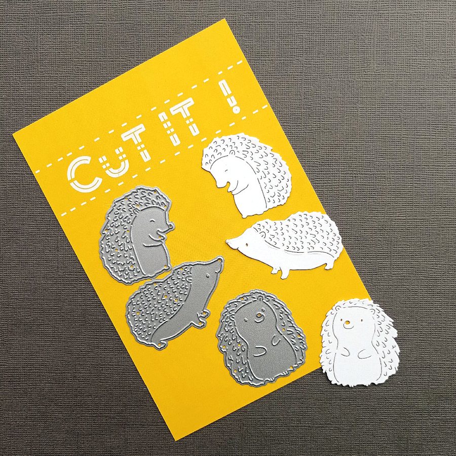 Нож для вырубки Cut it! "Ёжики"