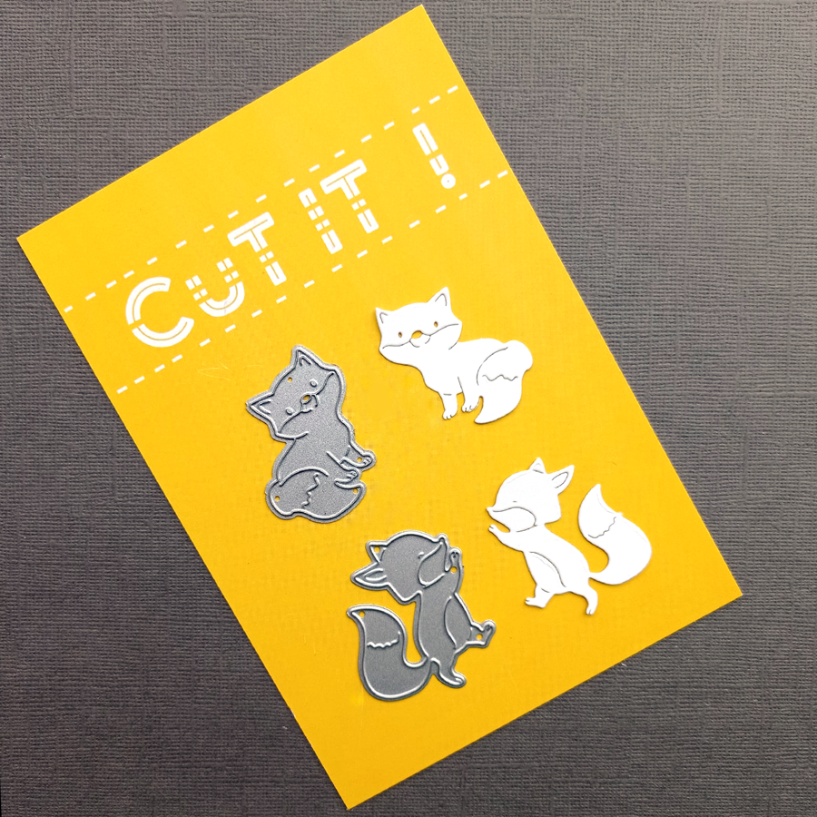 Нож для вырубки Cut it! "Лисята"