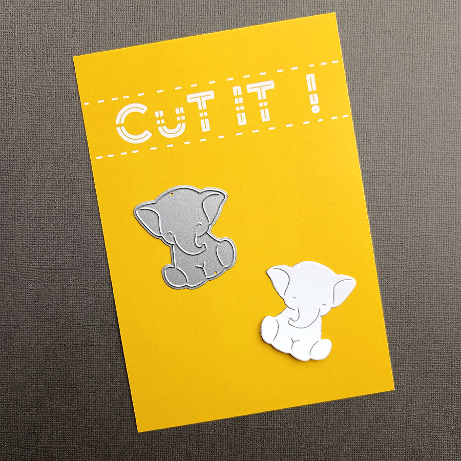 Нож для вырубки Cut it! "Слонёнок"