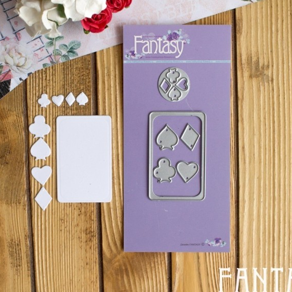 Нож для вырубки Fantasy "Карта с мастями"