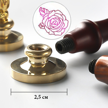 Сургучная печать "Роза"