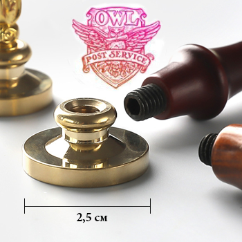 Сургучная печать "Совиная почта"