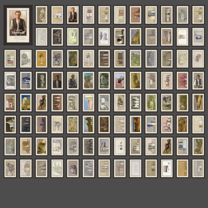 Набор картинок «To artists Morandi» в коробочке