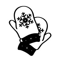 Штамп "Рукавички"