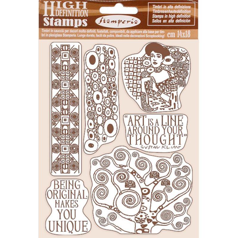 Набор штампов 14x18 Stamperia «Klimt»