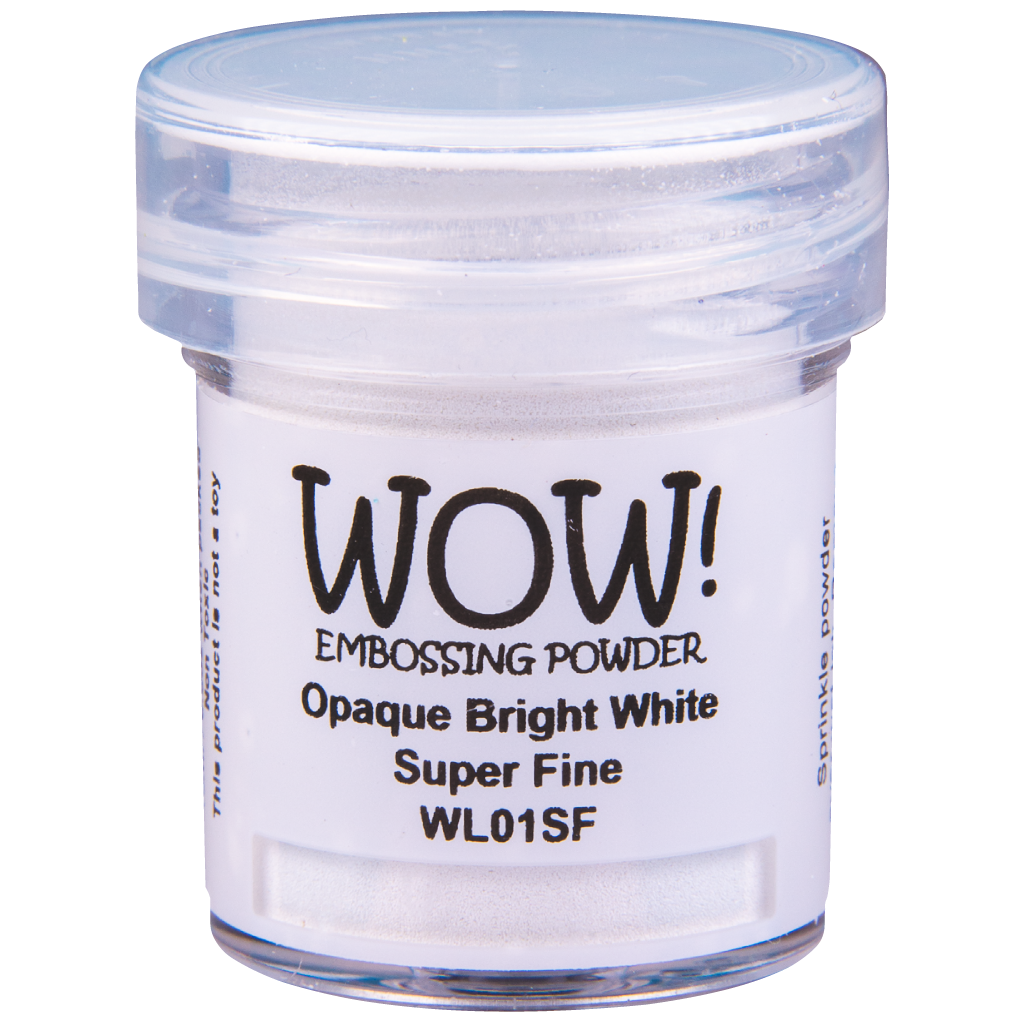 Пудра для эмбоссинга WOW! Opaque Bright White Super Fine