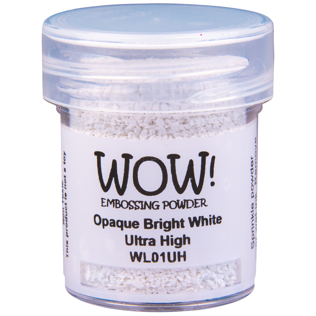 Пудра для эмбоссинга WOW! Opaque Bright White Ultra High