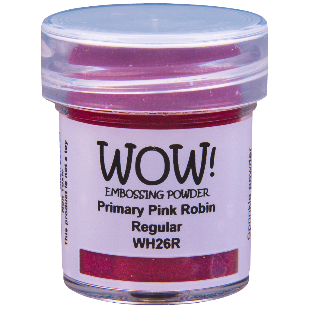 Пудра для эмбоссинга WOW! Primary Pink Robin