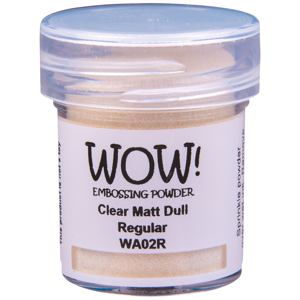 Пудра для эмбоссинга WOW! Clear Matt Dull Regular