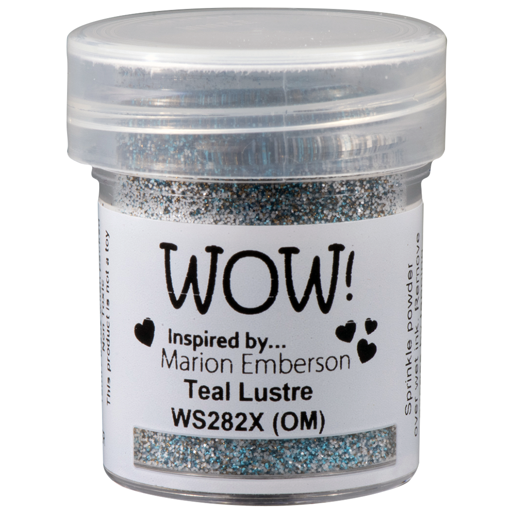 Пудра для эмбоссинга WOW! Teal Lustre