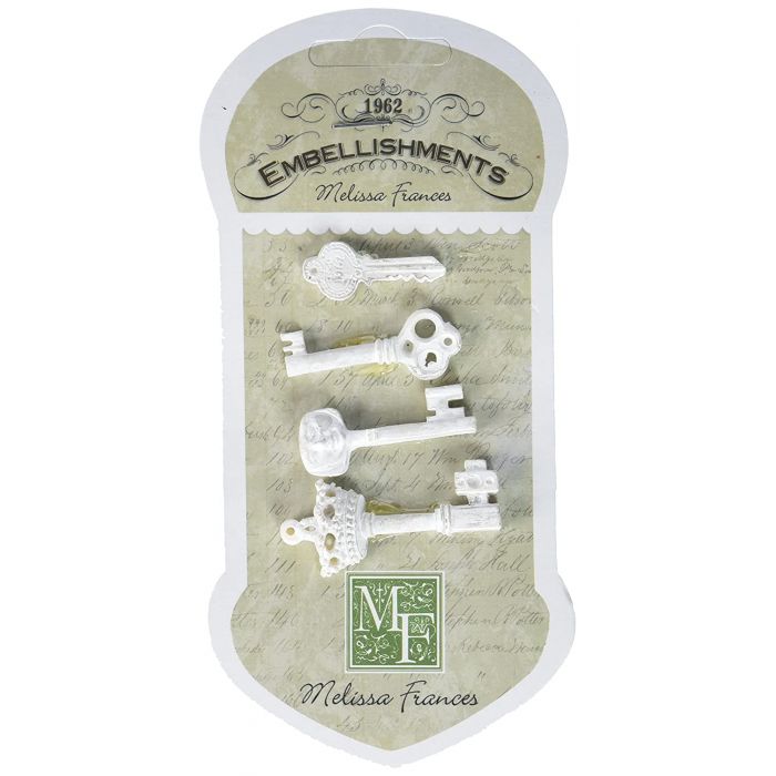 Набор гипсовых украшений Melissa Frances "Ключики"