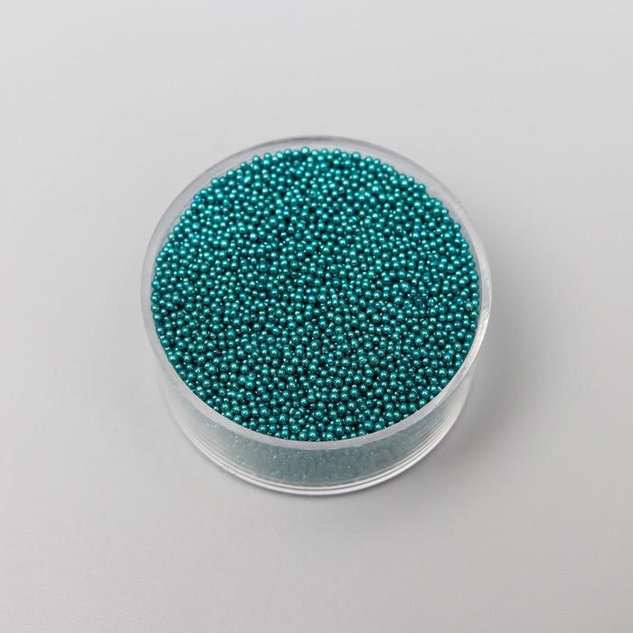 Микробисер стекло Сине-зелёный 10гр