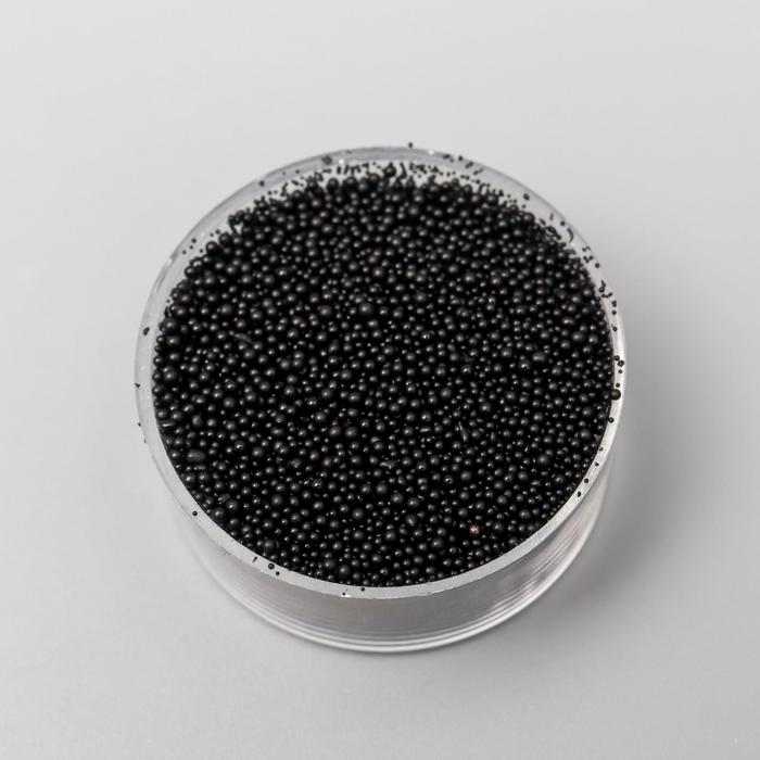 Микробисер стекло Чёрная икра 10гр