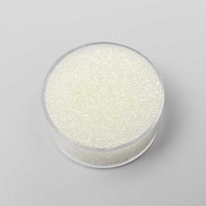 Микробисер стекло Сахарок10гр