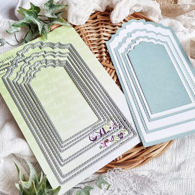 Нож для вырубки Agiart "Теги большие"