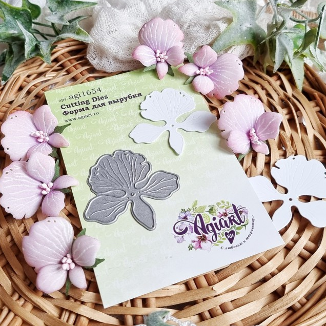 Нож для вырубки Agiart "Душистый горошек большой"