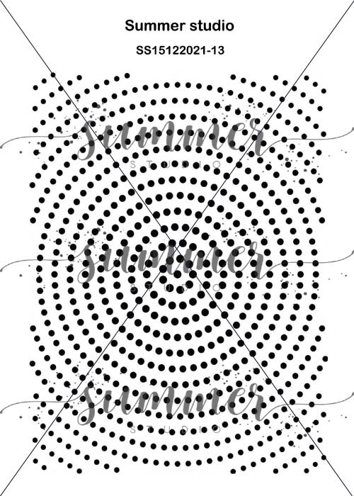 Трафарет Summer studio 14х20 "Space"