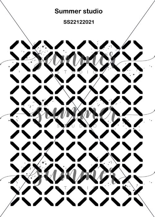 Трафарет Summer studio 14х20 "Geometry"