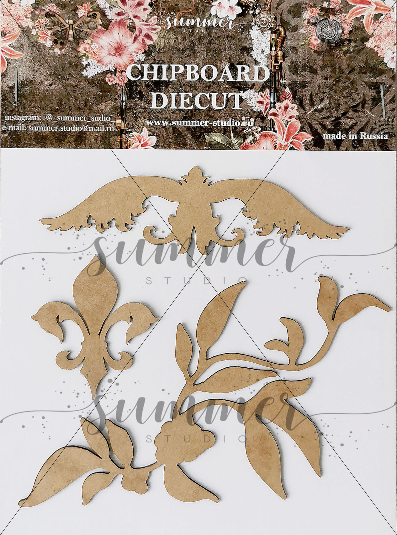 Набор чипборда Summer studio "Amethyst #1"