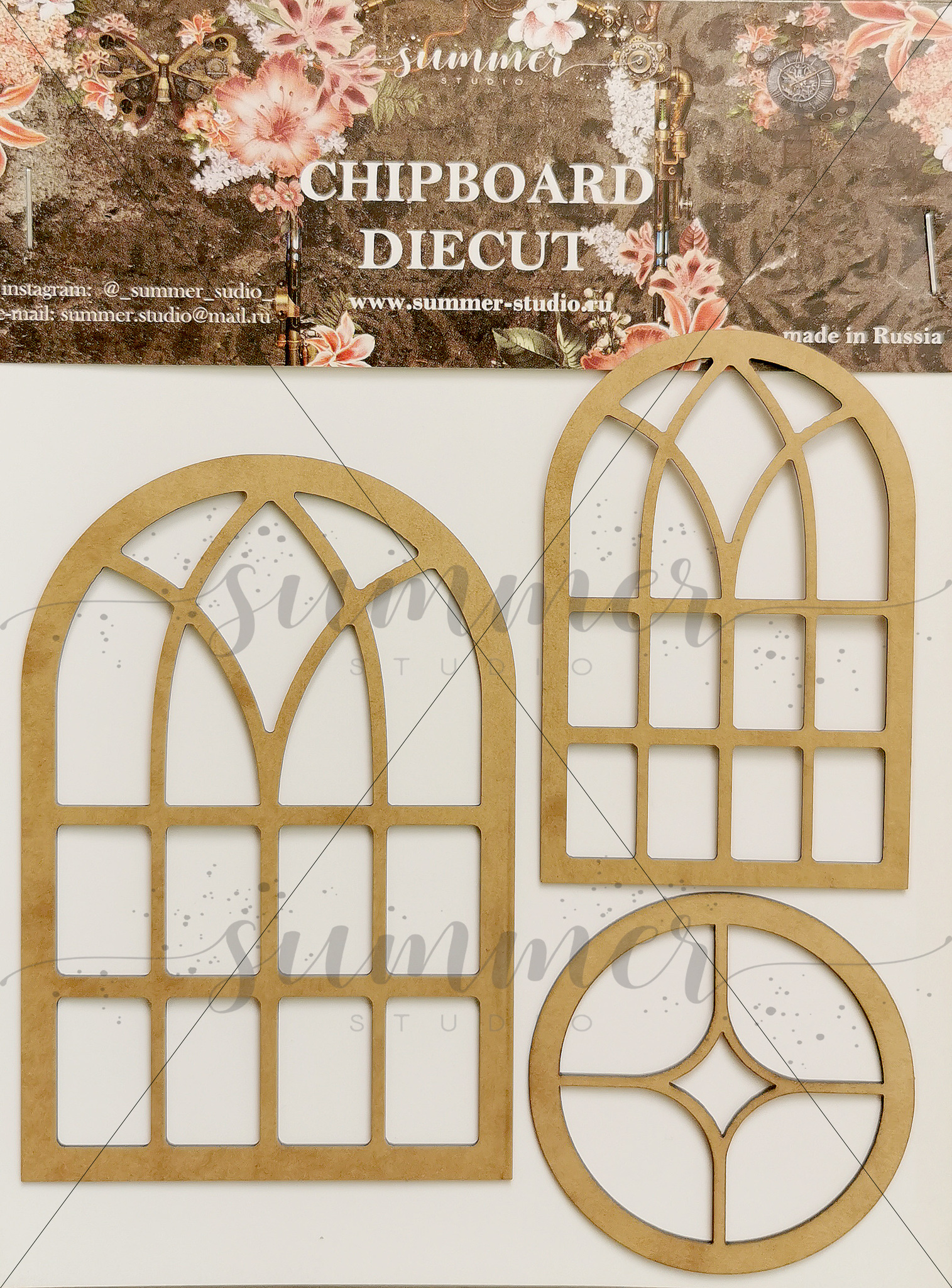 Набор чипборда Summer studio "Windows"