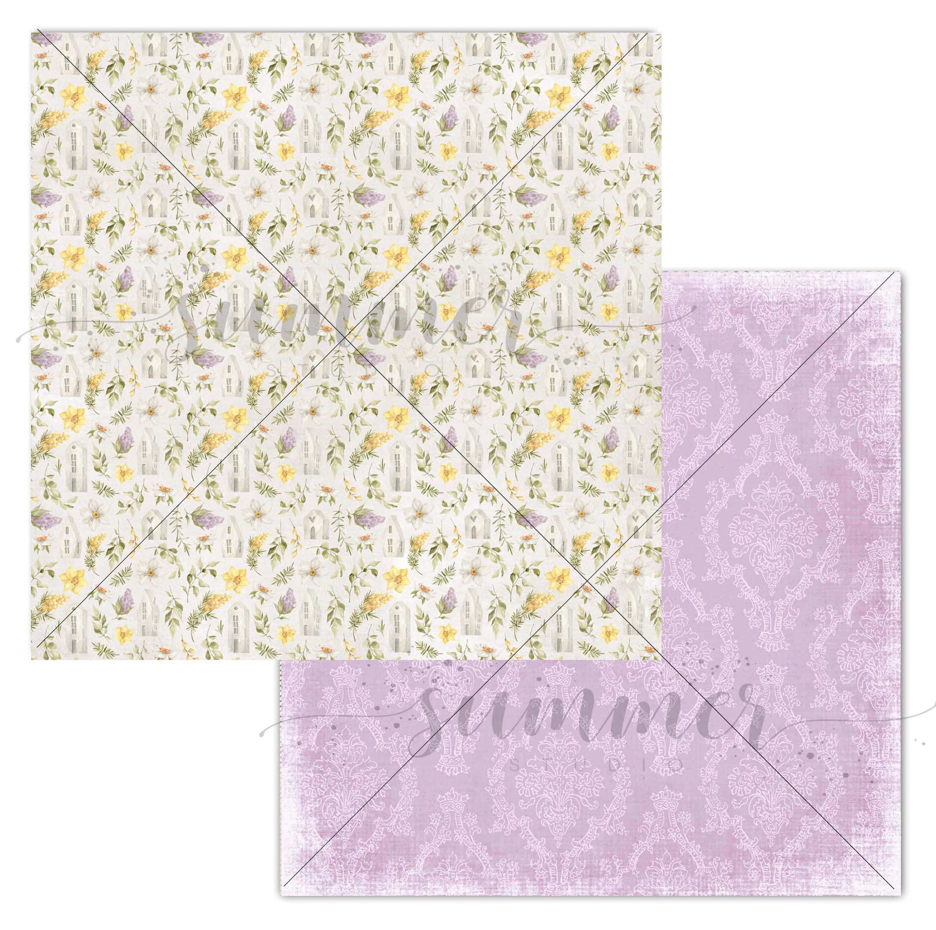 Бумага Summer studio "Spring festival" Meadows (SMST269)