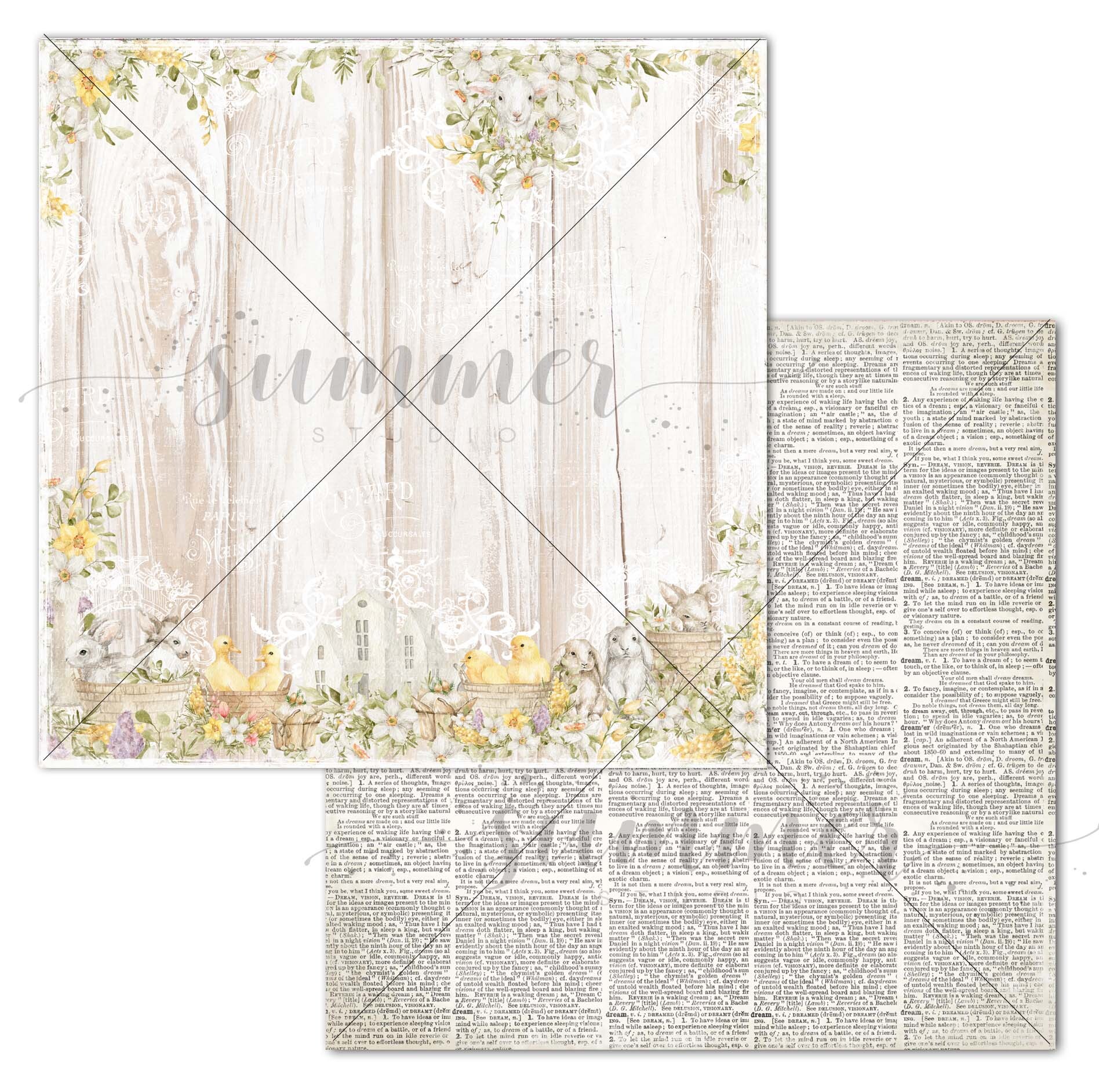 Бумага Summer studio "Spring festival" Sunny day (SMST272)