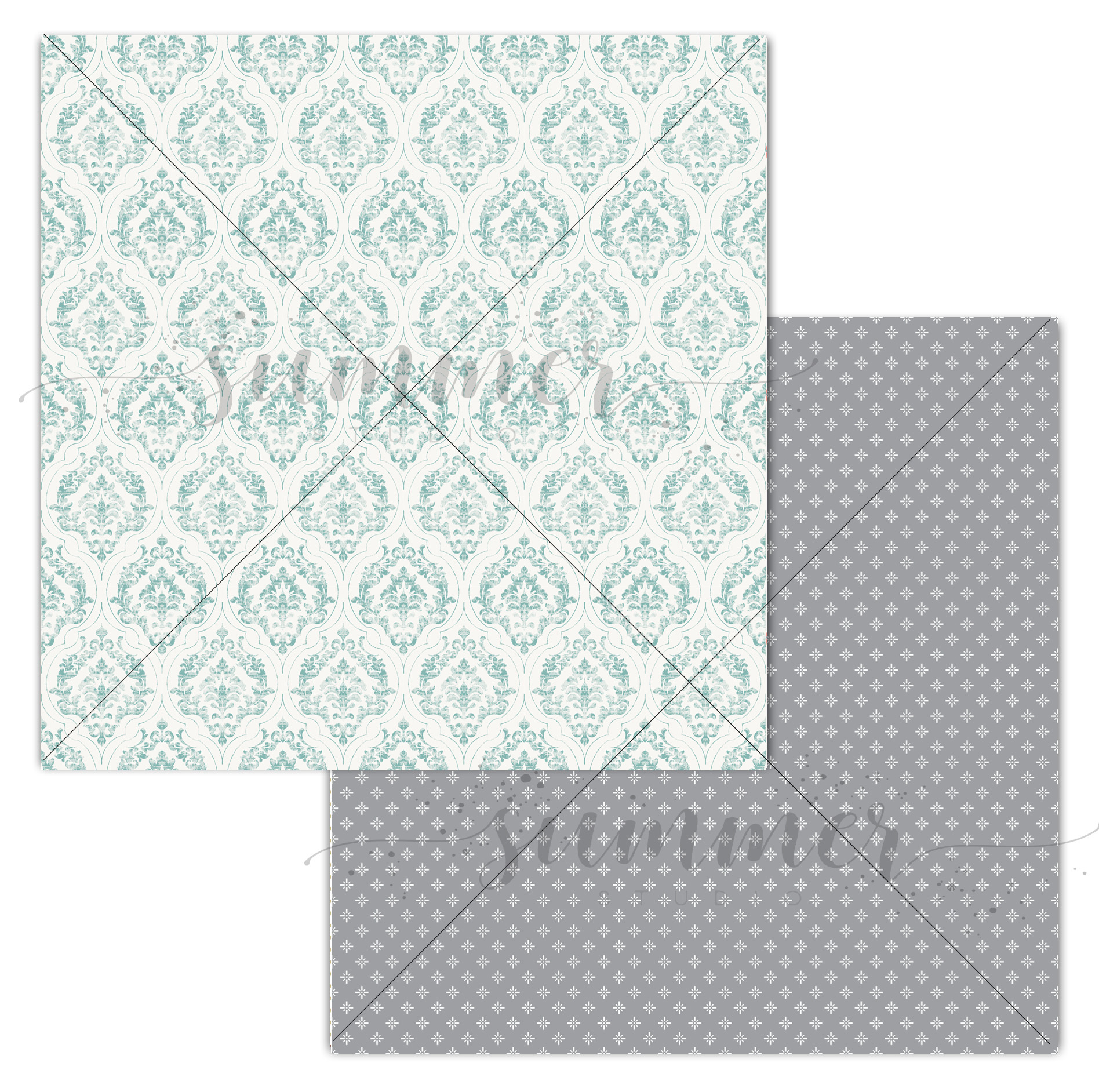 Бумага Summer studio "Our Story" Be mine (SMST276)