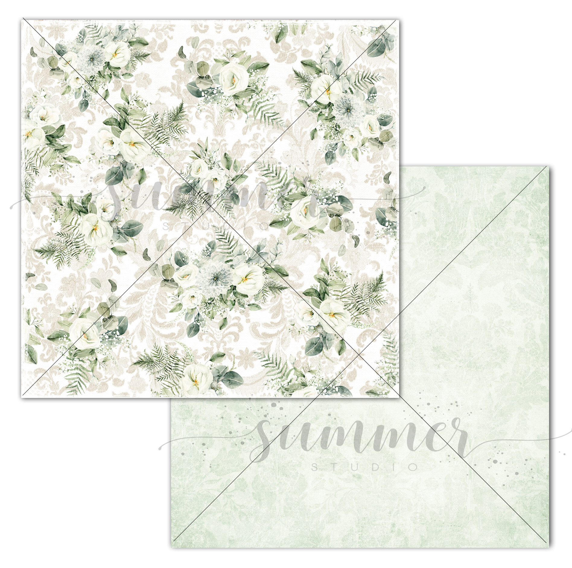 Бумага Summer studio "Blooming Day" Love is... (SMST286)