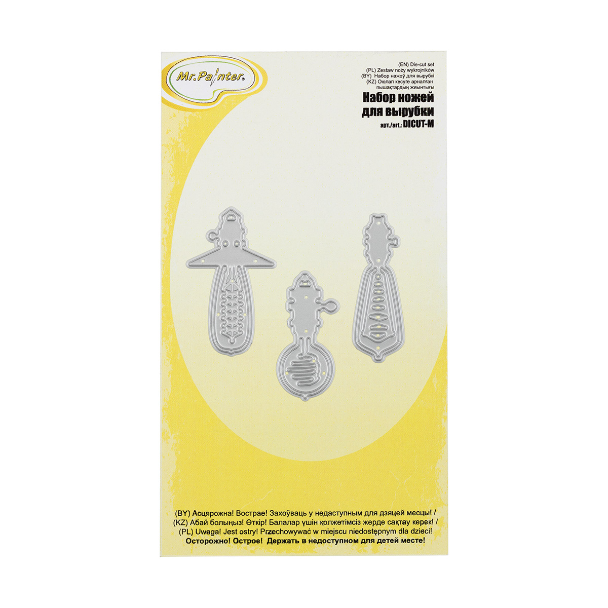 Набор ножей для вырубки Mr.Painter "Лампочки"
