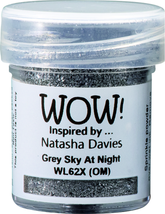 Пудра для эмбоссинга WOW! Gray Sky At Night