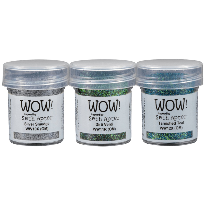 Набор-трио пудр для эмбоссинга WOW! Trios "Alchemy"