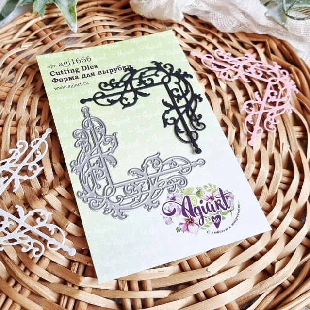 Нож для вырубки Agiart уголок "Флоренция"