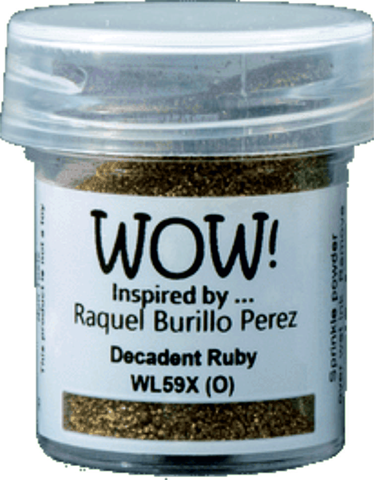 Пудра для эмбоссинга WOW! Decadent Ruby