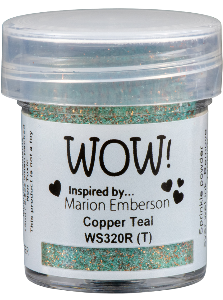 Пудра для эмбоссинга WOW! Copper Teal