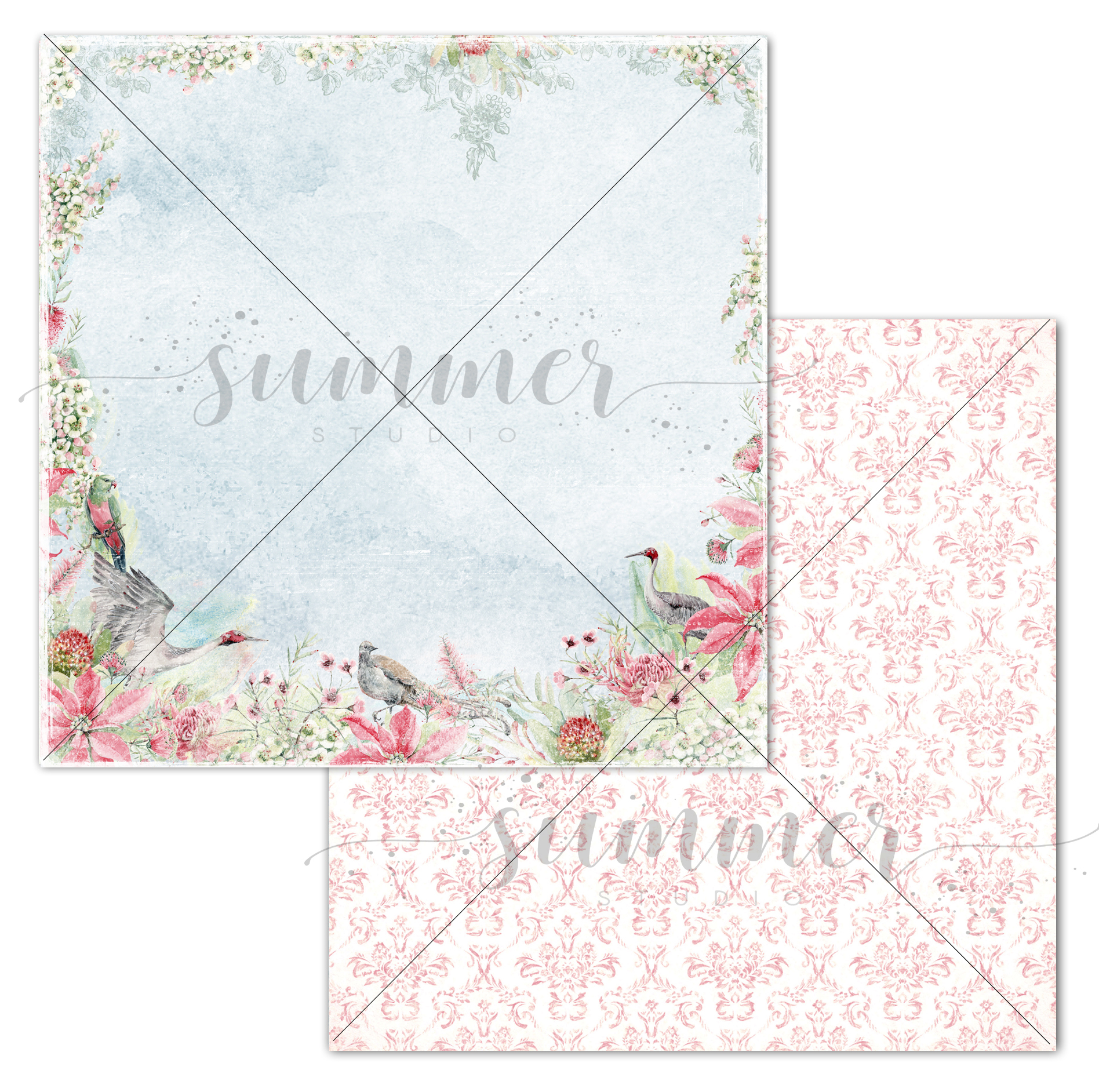 Бумага Summer studio "Райский остров" Райское утро (SMST303)