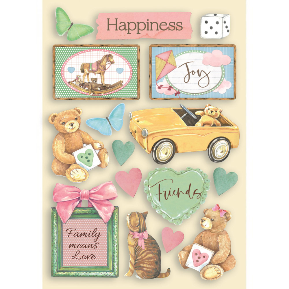 Цветная деревянная вырубка Stamperia «Daydream»