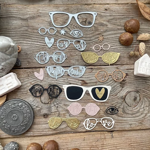 Ножи для вырубки mimi cut "Розовые очки"