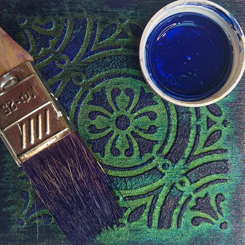 Сияющая патина Fractal Paint «Перо павлина» 20мл