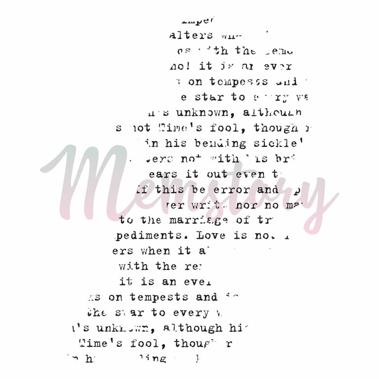 Штамп Memstory "Старинная страничка"