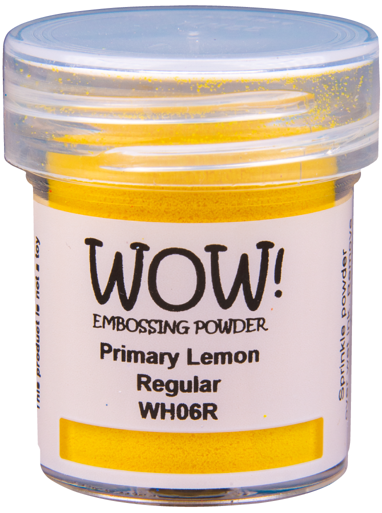 Пудра для эмбоссинга WOW! Primary Lemon