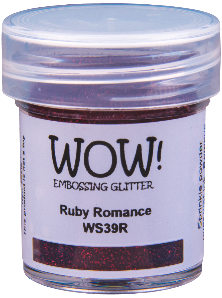 Пудра для эмбоссинга WOW! Ruby Romance